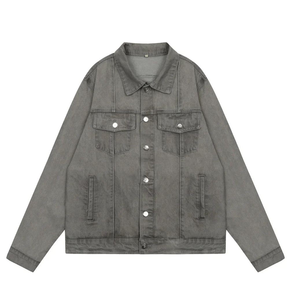 Corteiz Grau Denim Set: Hochwertige Streetwear für Exklusiven Urbanen Style