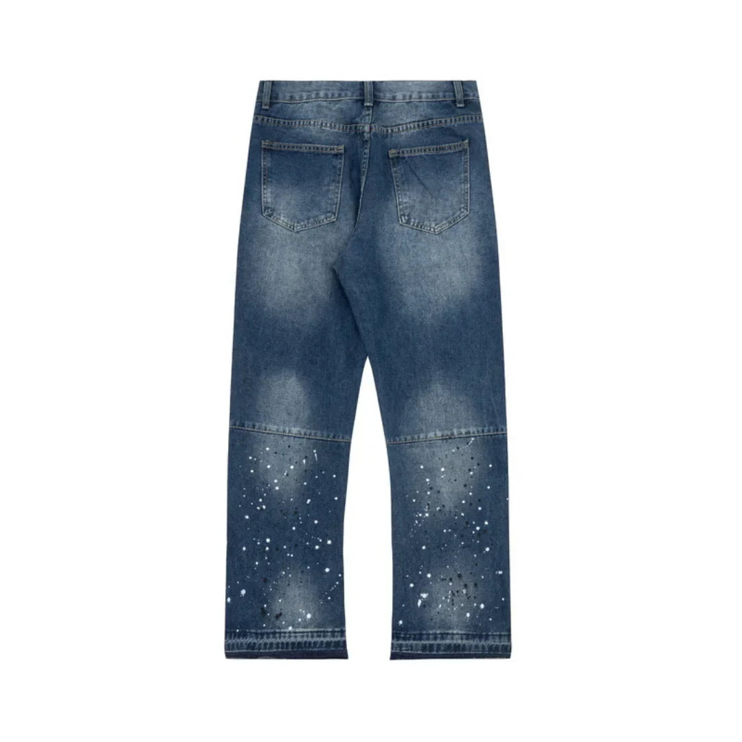 Gallery Dept. Handbemalte Designer Denim Jeans – Künstlerische Streetwear für Unisex