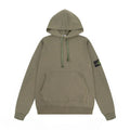 Stone Island Herren Kapuzenpullover – Robustes Baumwoll-Fleece, Ikonischer Kompass