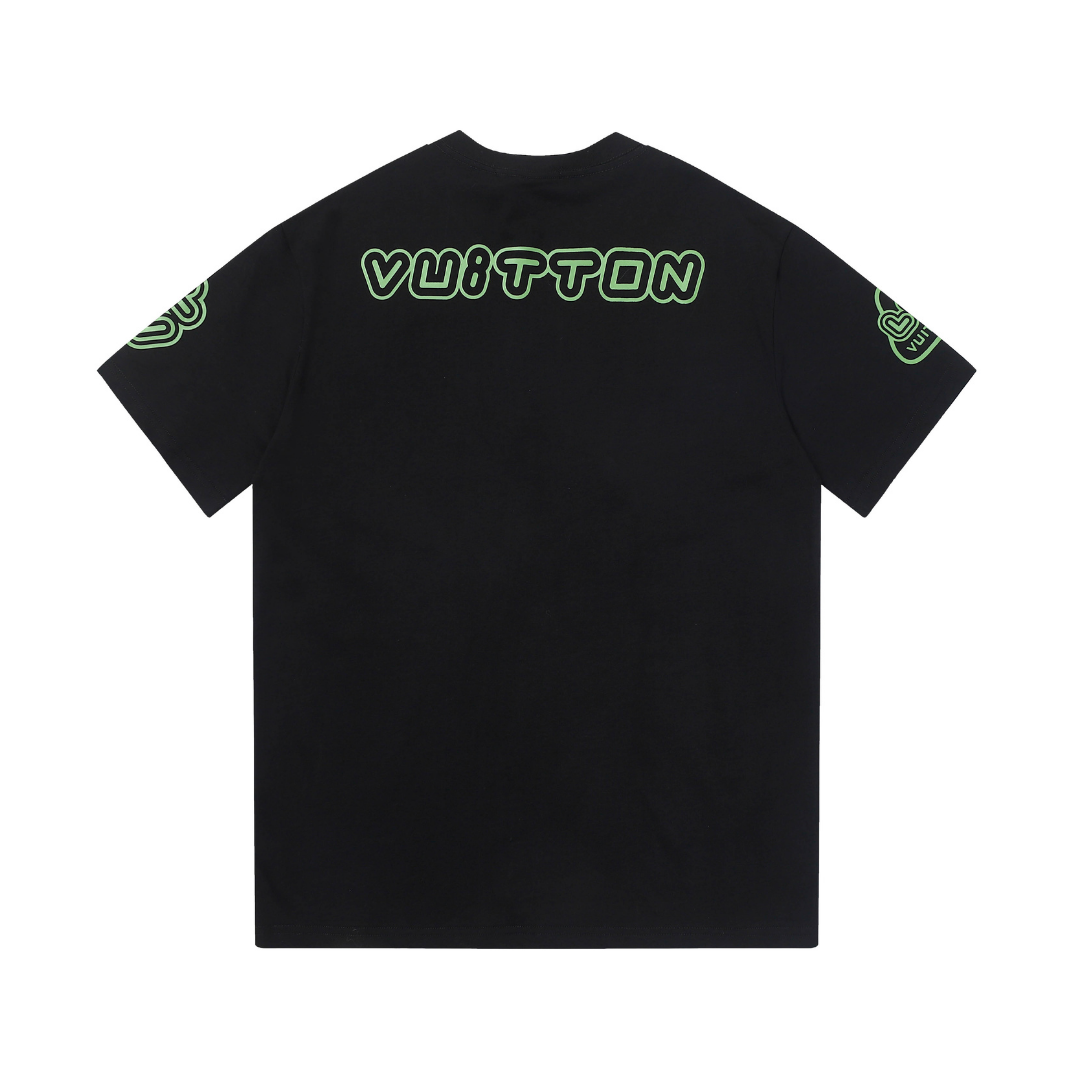 Luxuriöses Louis Vuitton Herren T-Shirt: Stilvolles Monogramm, Hochwertige Baumwolle, Exklusiver Designer-Look