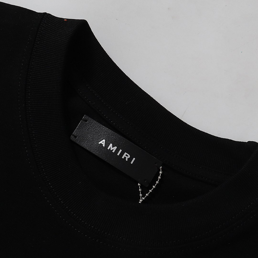 Amiri Luxus Designer T-Shirt Herren Rock'n'Roll Streetstyle Avantgarde Baumwolle