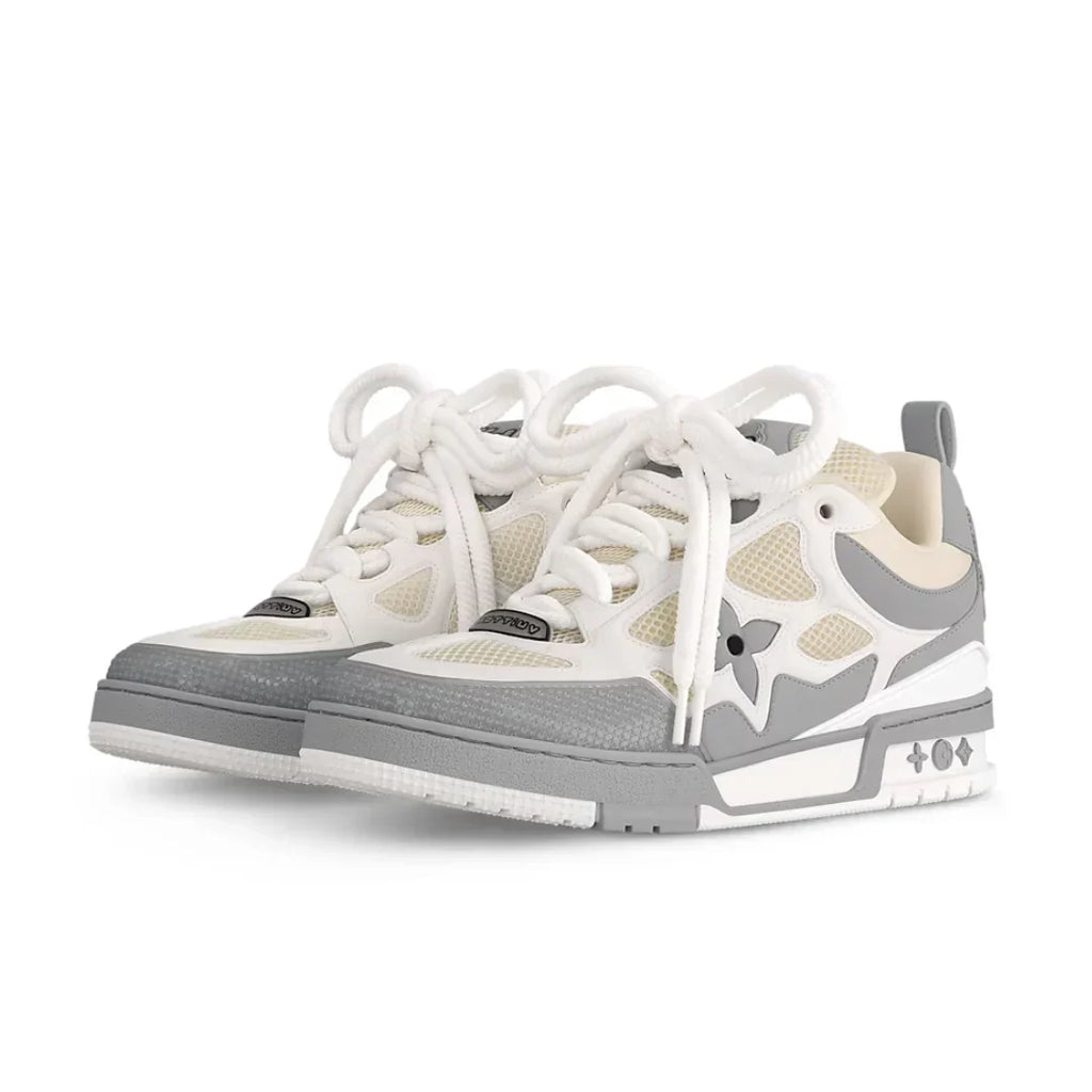 Luxuriöse Louis Vuitton Skate Sneaker Grau – Exklusive Designer Schuhe Herren