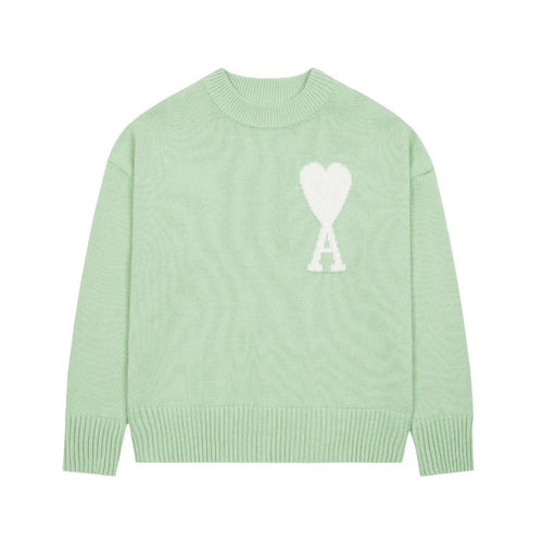 Eleganter AMI Paris Unisex Strickpullover – Hochwertiger Komfort für jeden Anlass
