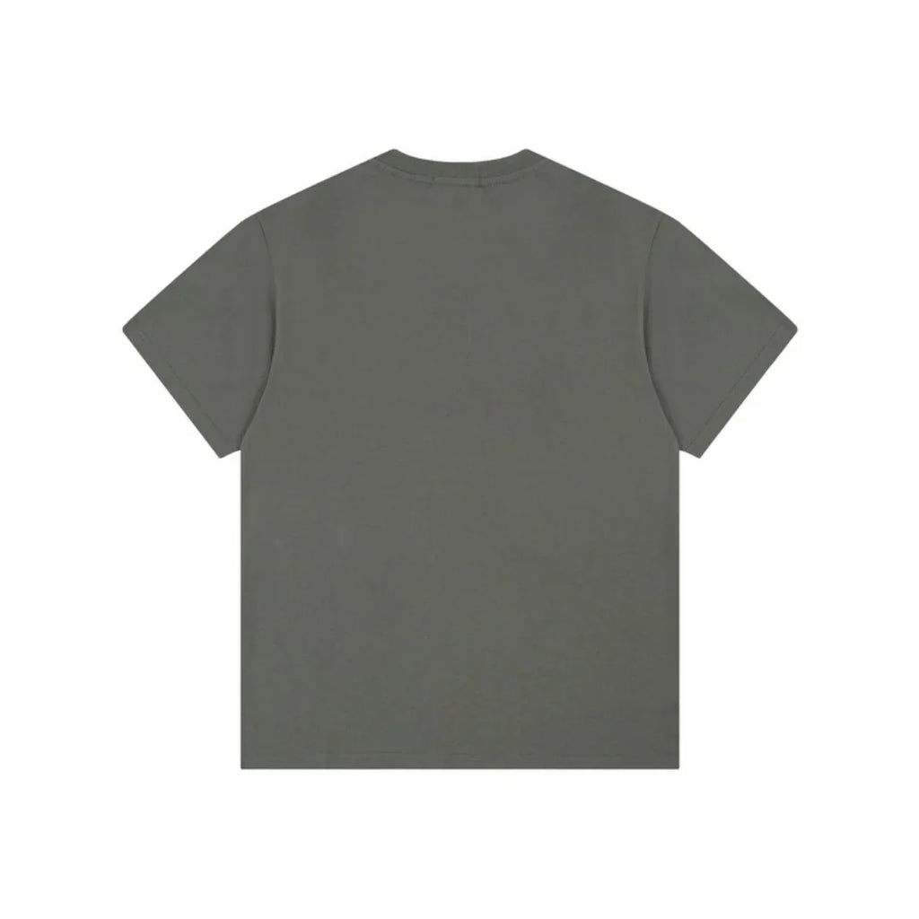 Authentisches Stone Island Herren T-Shirt Baumwolle Kompass-Logo Kurzarm Design