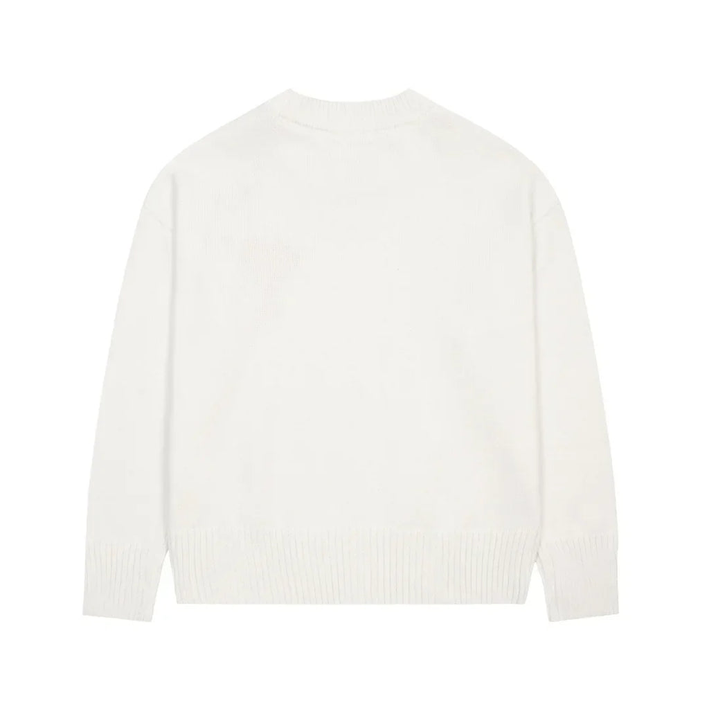 Eleganter AMI Paris Pullover: Zeitloses Design, Hohe Qualität, Vielseitiger Parisianer Stil