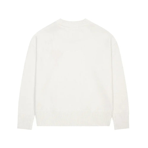 Eleganter AMI Paris Pullover: Zeitloses Design, Hohe Qualität, Vielseitiger Parisianer Stil