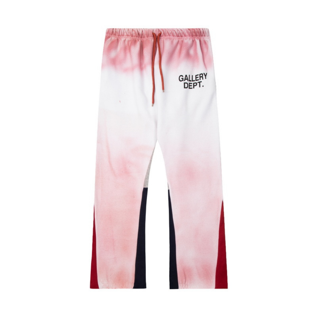 Exklusiver Gallery Dept. Streetwear Trainingsanzug: Handgefertigt, Deconstructed, Einzigartiger Kunst-Look für Herren