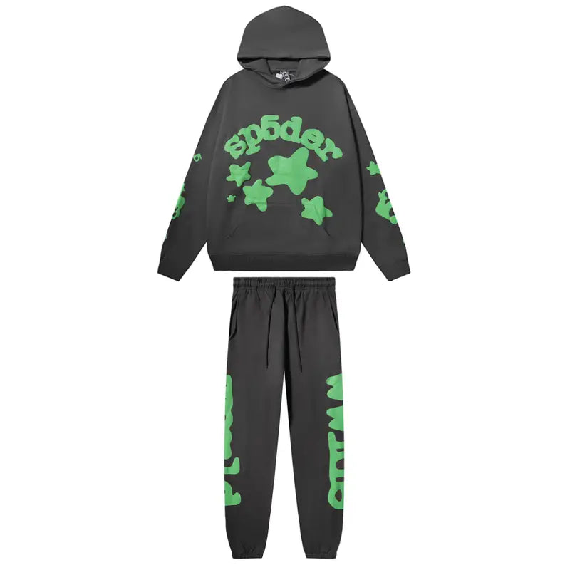 SP5DER Premium Streetwear Trainingsanzug – Stylisch, Bequem, Modern für Alltag & Sport