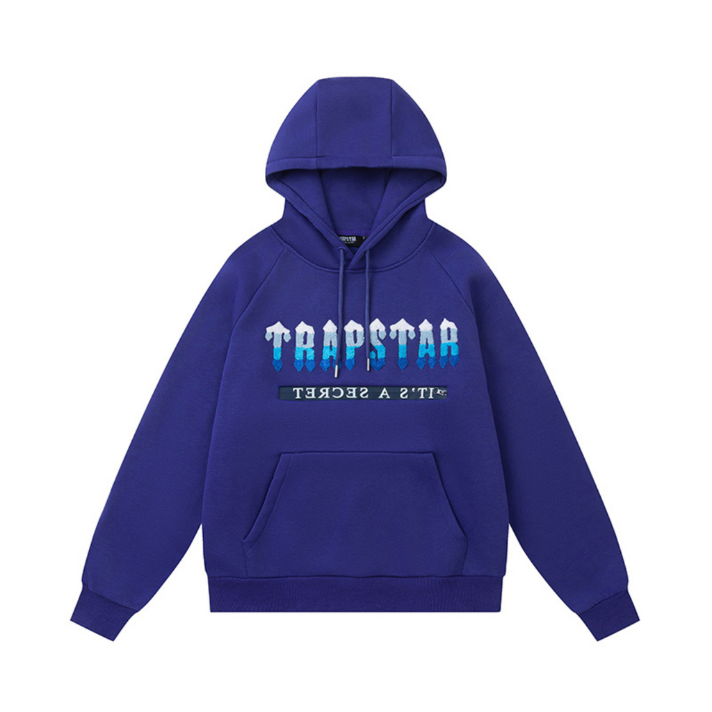 Trapstar Decoded 2.0 Blauer Secret Trainingsanzug: Komfortabel, Modern, Streetwear-Highlight