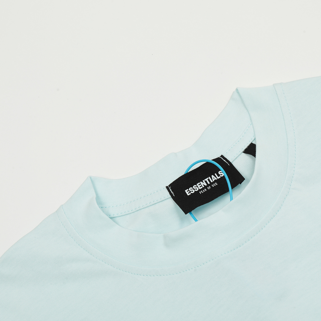 Essentials Fear of God Hochwertiges Baumwoll-T-Shirt für Herren, Lässig, Oversized Passform