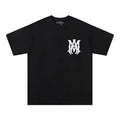 Amiri Designer Logo T-Shirt Herren Schwarz Baumwolle Luxus Streetwear Kurzarm