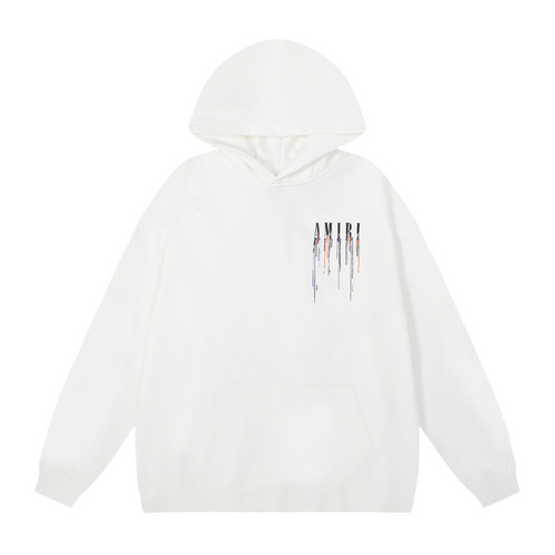 Amiri Luxus Farbklecks Kapuzenpullover – Streetwear Design für Herren