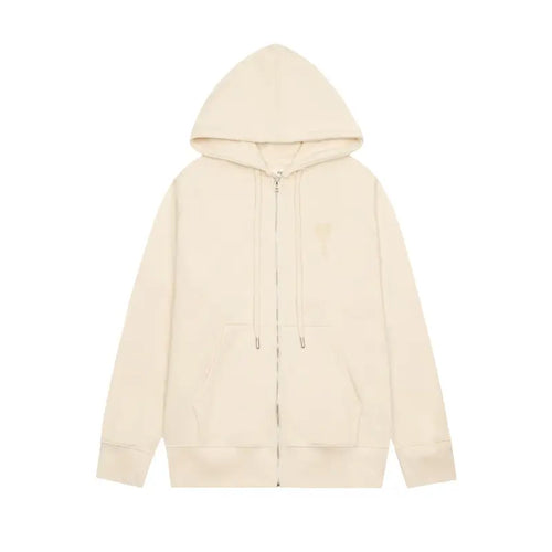 AMI Paris Edle Herz-Patch Jacke Unisex – Stilvolle, Zeitlose Pariser Mode