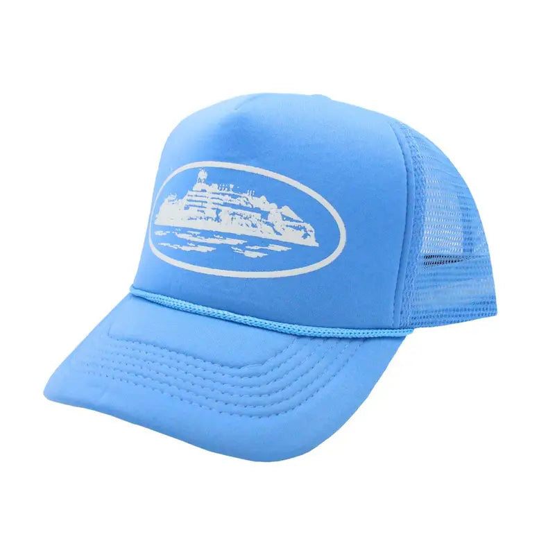 Corteiz Alcatraz Trucker Cap – Stylische Mesh-Kappe für Streetwear-Looks