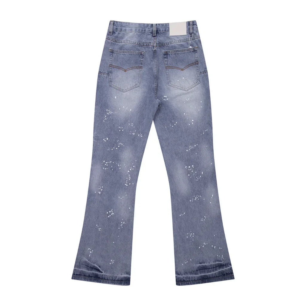 Gallery Dept. Handbemalte Denim Jeans: Einzigartiger Streetwear-Stil für Künstlerseelen