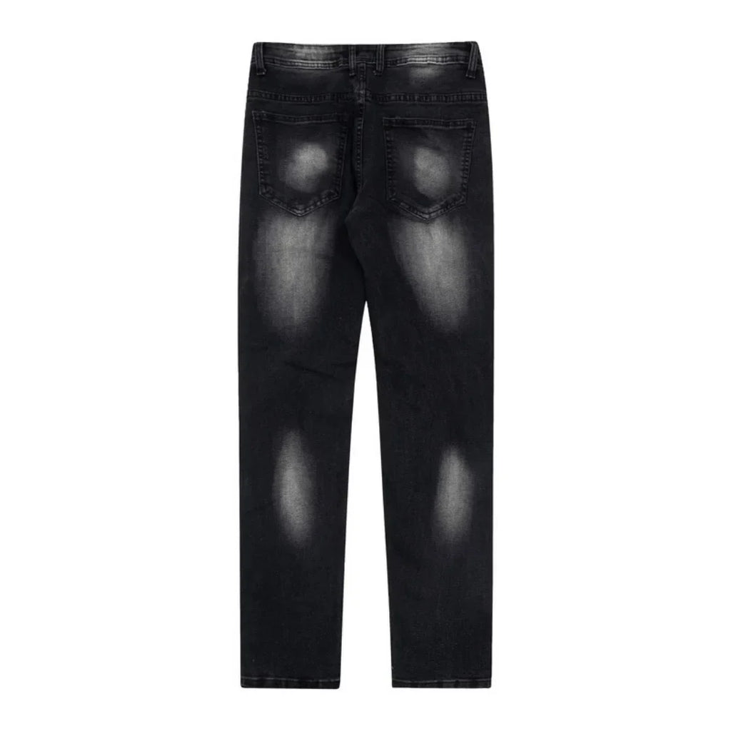 Gallery Dept. Handbemalte Distressed Denim Jeans – Einzigartiger Künstlerischer Streetwear-Look