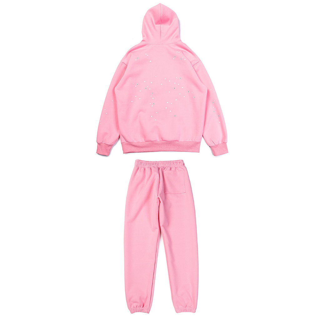 Exklusiver SP5DER Streetwear Trainingsanzug: Bequemer Stil für Herren und Damen
