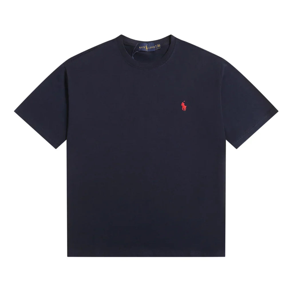 Polo Ralph Lauren Marineblaues T-Shirt – Klassisch, Bequem, Stilvoll für Herren