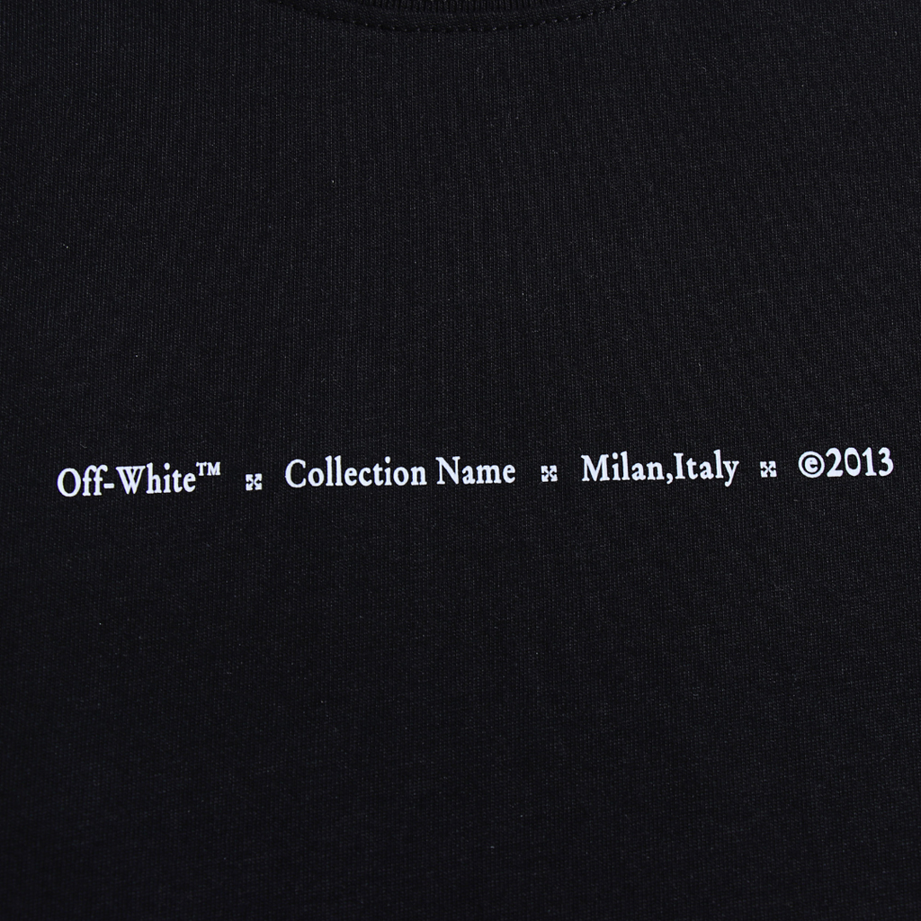 Off-White Monogramm Luxus Streetwear T-Shirt aus Baumwolle – Exklusives Design
