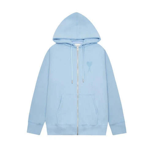 AMI Paris Unisex Designer Jacke - Zeitloser Pariser Chic mit Herz Logo Stickerei