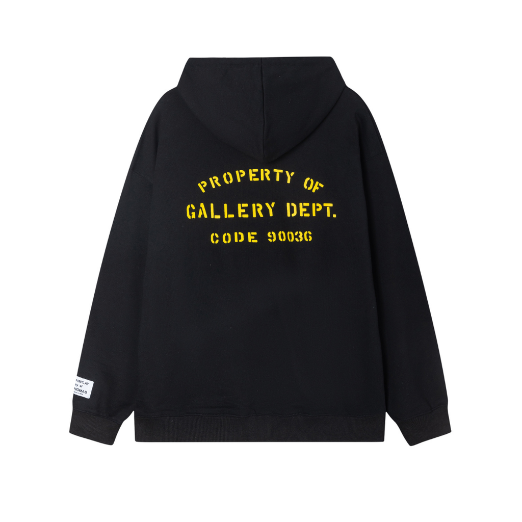Gallery Dept. Künstlerischer Oversize Hoodie – Handbemalt, Einzigartig & Streetwear