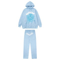 SP5DER Tracksuit Bequemer Hoodie Jogginghose Set Stilvolles Sportoutfit Freizeit Anzug