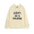 Gallery Dept. Oversized Handgefertigter Streetwear Hoodie – Einzigartige Kunst zum Tragen