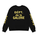 Einzigartiger Gallery Dept. Handbemalter Oversized Kapuzenpullover für Streetwear-Künstler