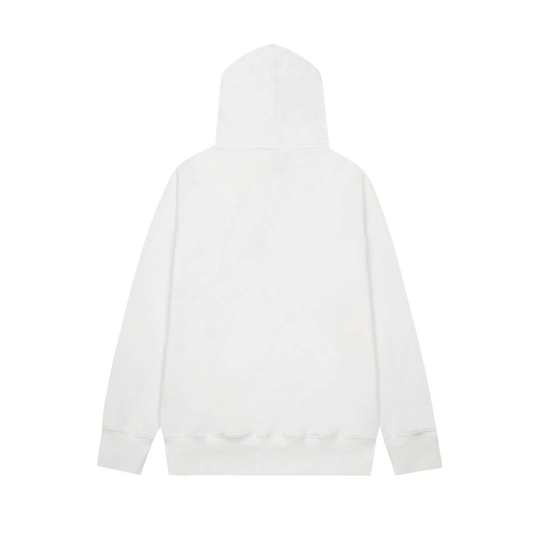 AMI Paris Unisex Jacke: Elegante Baumwoll-Sweatjacke mit Herzlogo für jeden Anlass