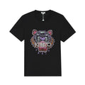 Kenzo Paris Ikonisches Tigerkopf Baumwoll T-Shirt – Luxuriöser Designer Streetwear
