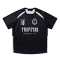 Trapstar Irongate Gradient Triple Black T-Shirt: Exklusives Streetwear Baumwollshirt für Herren