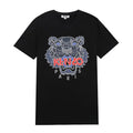 Kenzo Designer T-Shirt: Lebendiges Baumwoll-Shirt mit Japanisch-Französischem Flair