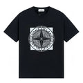 Stone Island Monogramm Herren T-Shirt – Premium Baumwolle, Kurzarm, Komfortabel & Stilvoll