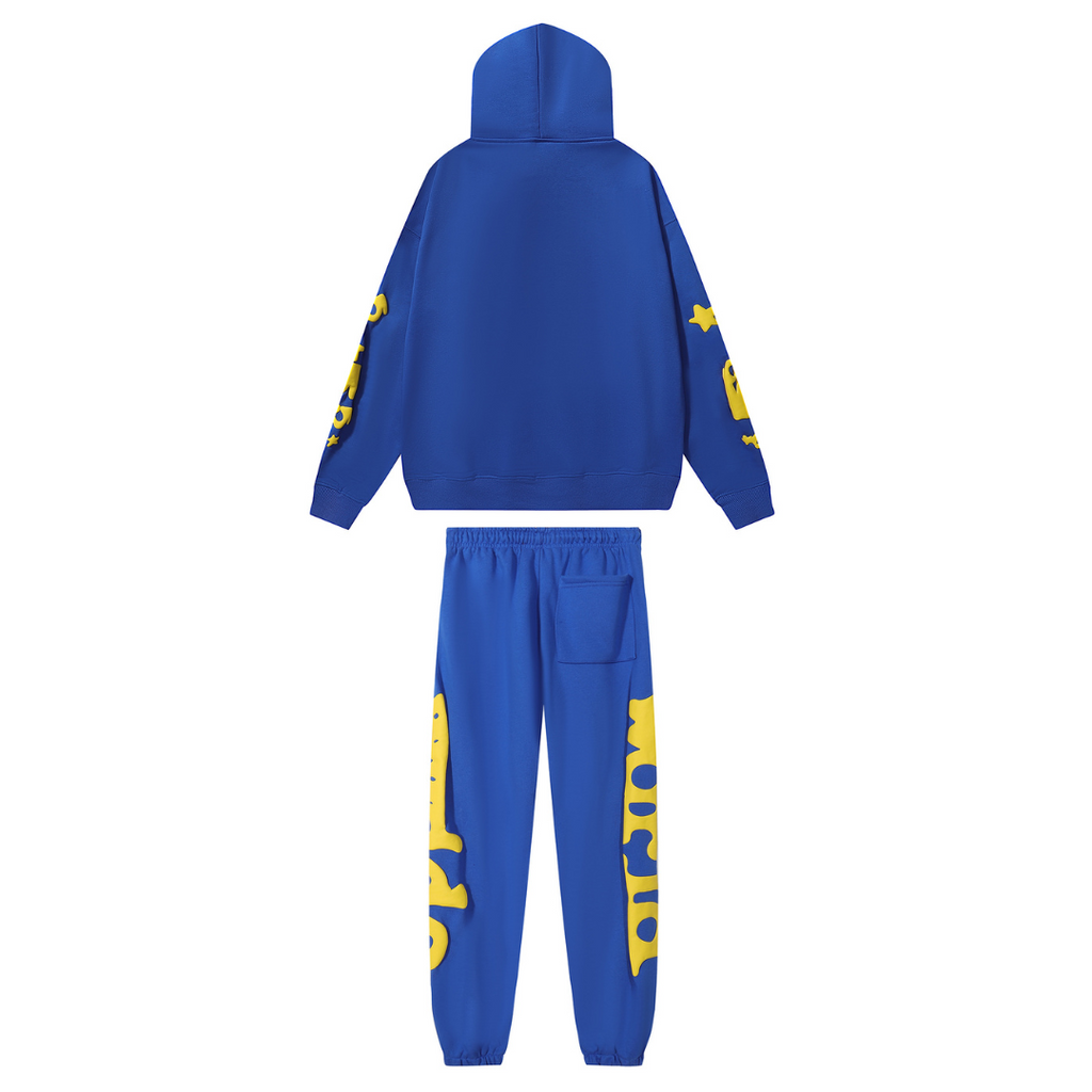 SP5DER Young Thug Signature Trainingsanzug – Bequem, Stylisch, Atlanta Streetwear Look für Herren