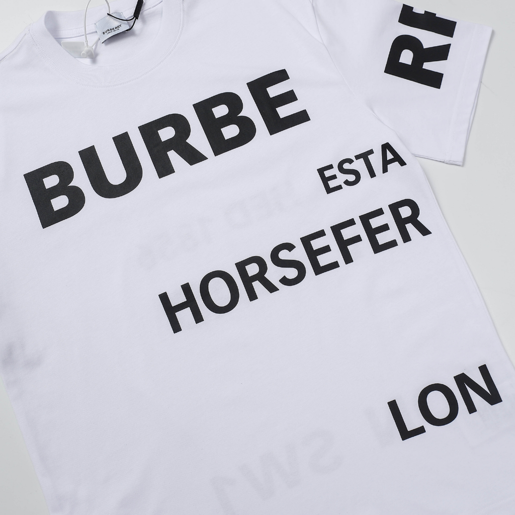 Exklusives Burberry Baumwoll-T-Shirt – Ikonisches Design für Stilvolle Herren und Damen