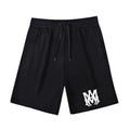 Luxuriöse Amiri Logo Shorts für Herren – Stilvoller Komfort, Schwarz & Weiß