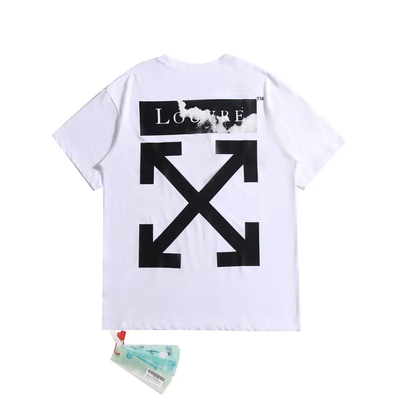 Off-White Monogramm T-Shirt Luxus Streetwear Statement Design Top