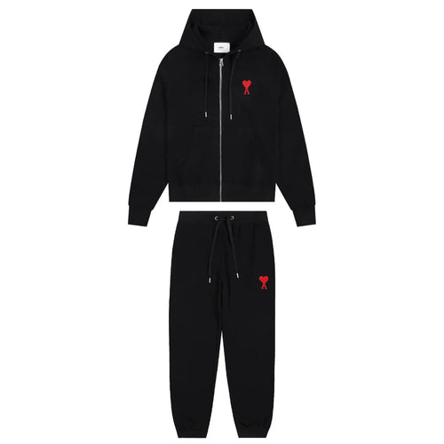 AMI Paris Tracksuit – Eleganter Herren-Trainingsanzug mit Hoodie und Hose