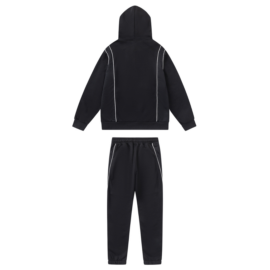 Trapstar Monogramm Shooter Kapuzen-Trainingsanzug – Luxuriöser Streetwear-Style