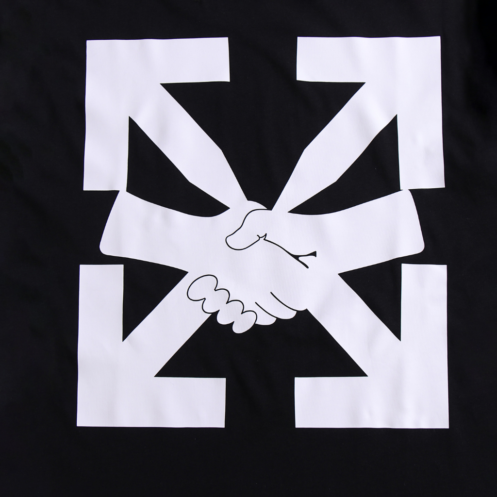 Off-White Monogramm Herren T-Shirt – Premium Baumwolle, Stylisch, Kurzarm Design