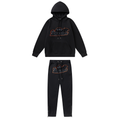 Trapstar Shooters 2.0 Kapuzen-Trainingsanzug Schwarz: Urbaner Streetwear-Style