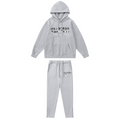 Trapstar Decoded Grauer Trainingsanzug: Luxuriöser Streetwear-Stil für Herren, Bequem & Trendy