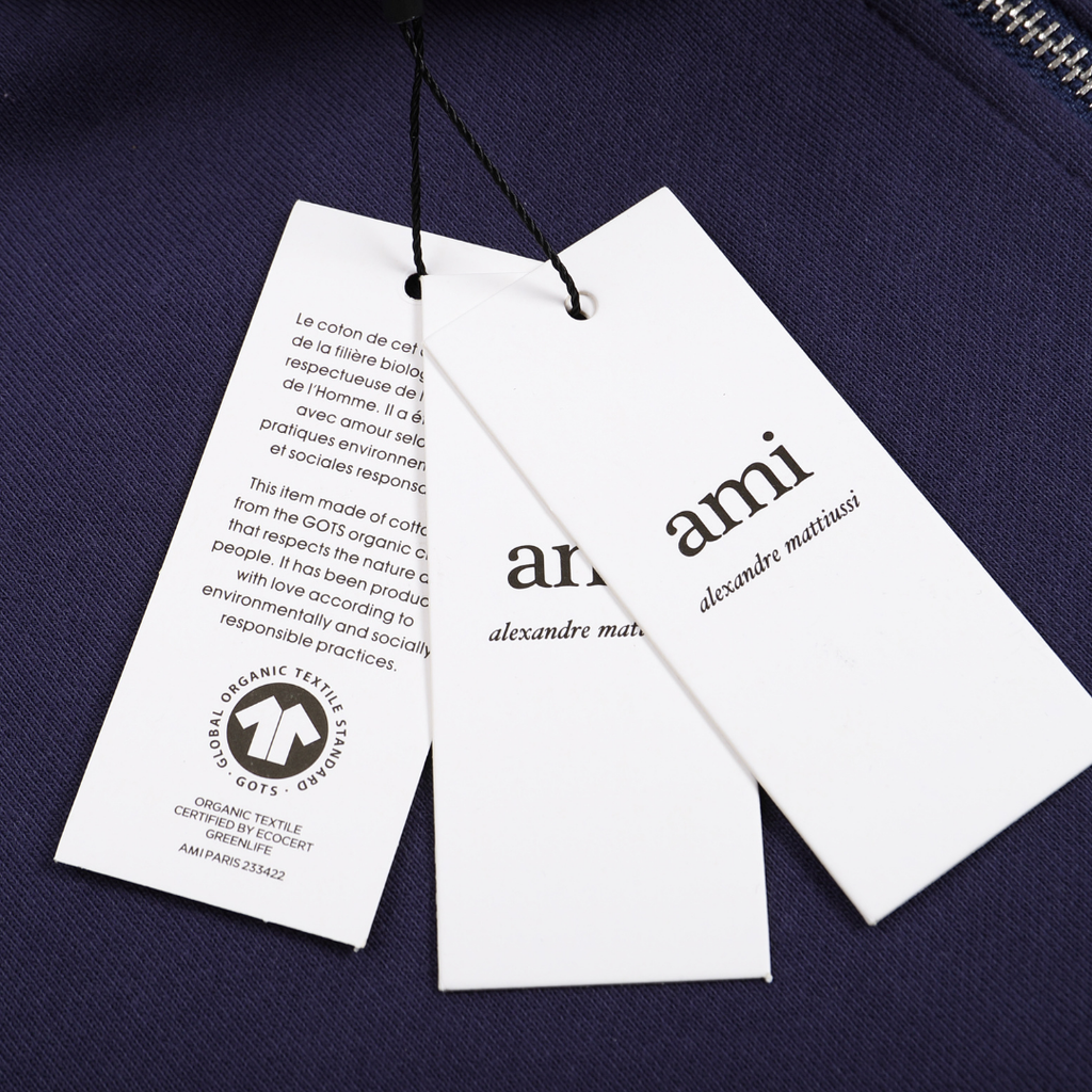 AMI Paris Unisex Jacke: Eleganter Komfort, Zeitloser Stil, Hochwertige Qualität