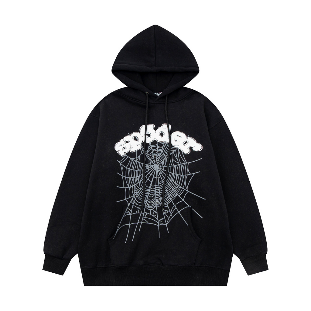 SP5DER Spiderweb Trainingsanzug: Komfortables 2-teiliges Set für angesagten Streetwear-Stil