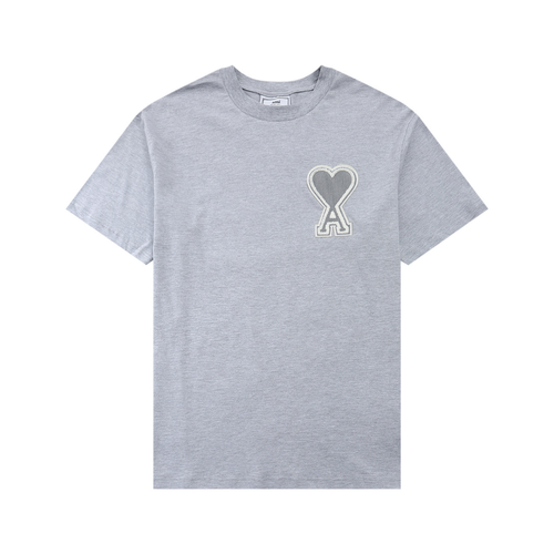 AMI Paris Unisex Baumwoll-T-Shirt – Elegant, Zeitlos, Vielseitig, Hohe Qualität