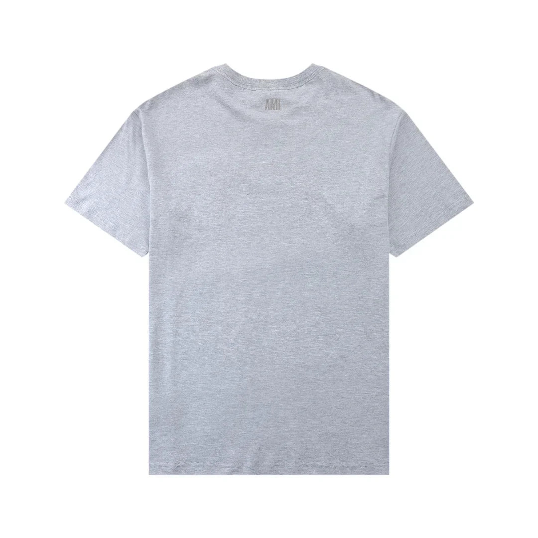 AMI Paris Unisex Baumwoll-T-Shirt – Elegant, Zeitlos, Vielseitig, Hohe Qualität