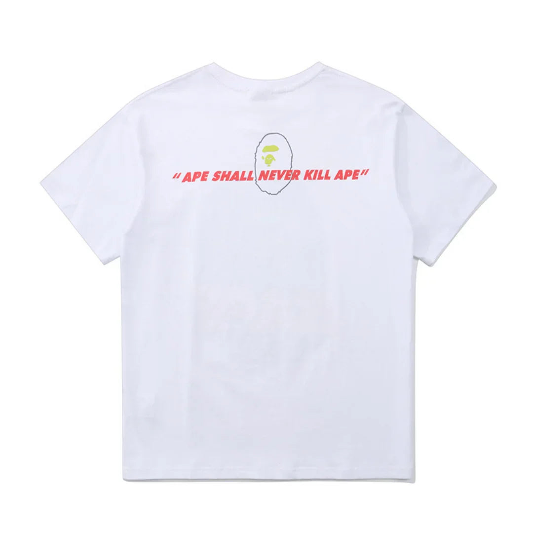 Exklusives BAPE Streetwear T-Shirt: Hochwertige Baumwolle, Stylisch, Bequem, Original Design
