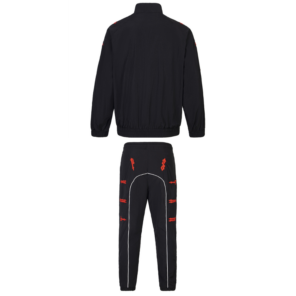 Trapstar T-Shellsuit Herren Sportanzug Schwarz – Stylisch, Bequem, Urbaner Look, Hochwertig