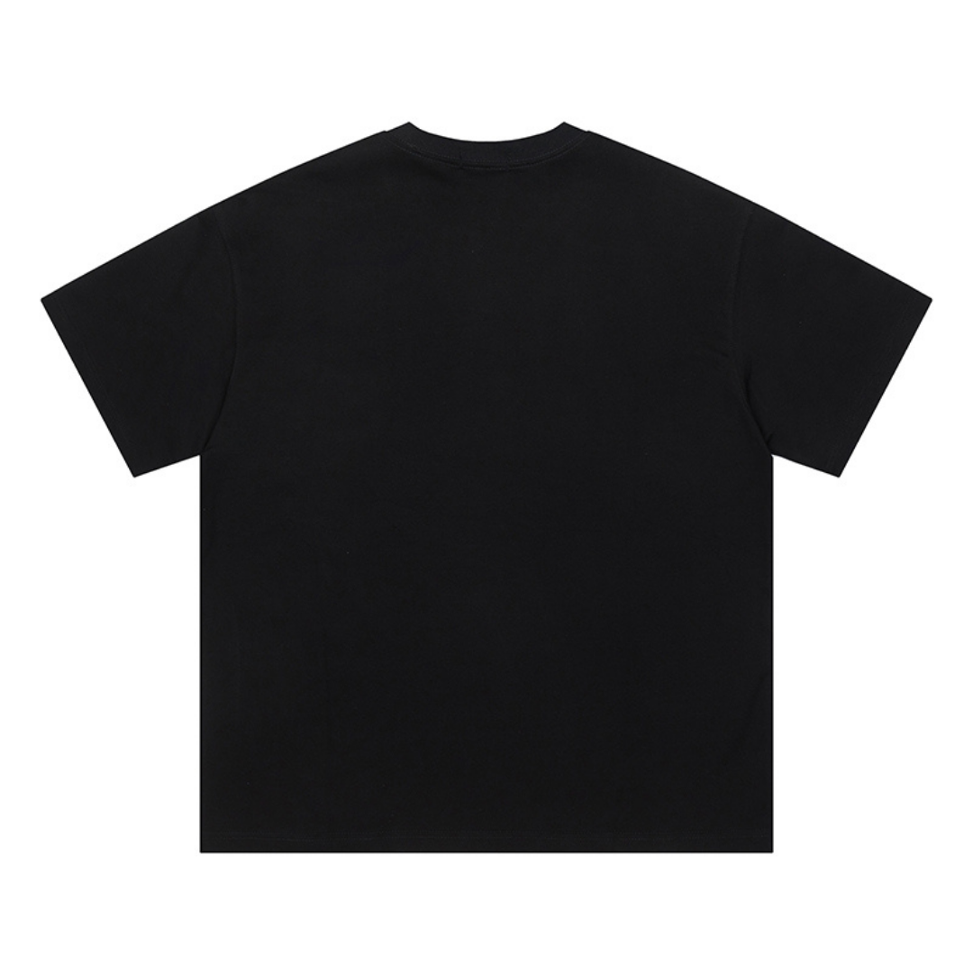 Palm Angels Bären Motiv T-Shirt Luxus Baumwolle Unisex Streetwear Design