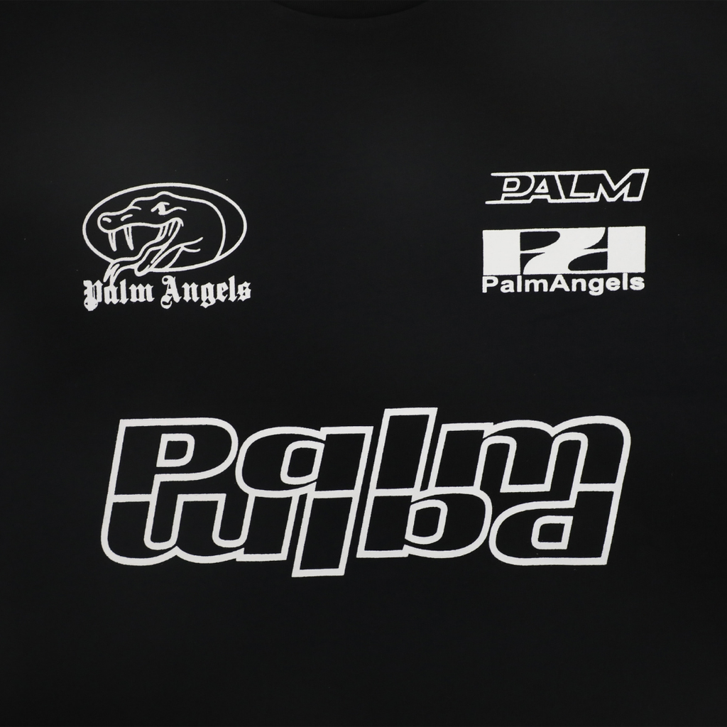 Palm Angels Premium Baumwoll Designer T-Shirt: Luxuriöses Streetwear Mode Statement Unisex